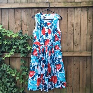 Floral Mid length Dress